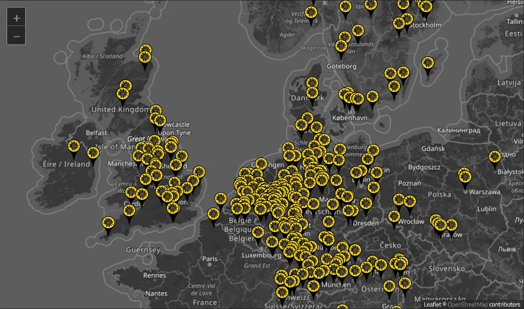 SID Chip Club World Map