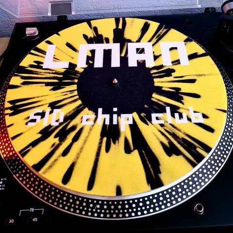 Signed Slipmat SID Chip Club