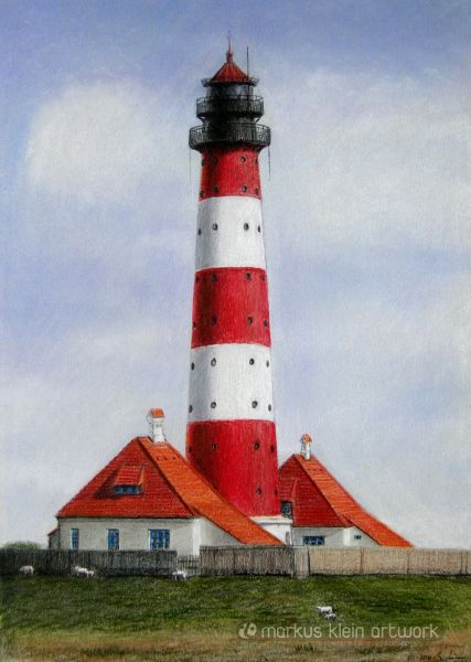 Lighthouse Westerheversand