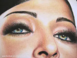 Aishwarya Closeup zoom #1: Eyes