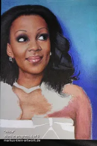 "Alicia" WIP 4 / 5: Working on the hair