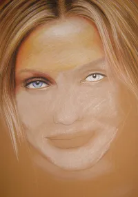 Cameron Diaz WIP 4/6: Beginning to work out eye details. Cameron Diaz WIP 4/6: Beginning to work out eye details.
