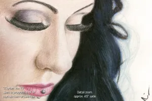 Myriam von M WIP 8/8: Detail zoom.