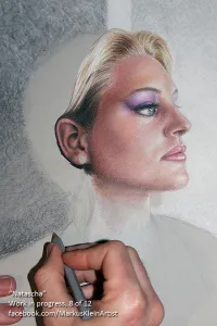 "Natascha" Work in progress 8 / 12: More background work...