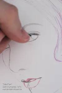 Neila Fynn WIP 1/6: It all begins with the outlines.