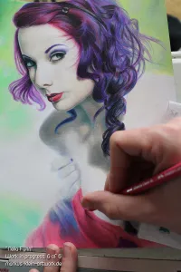 Neila Fynn WIP 6/6: Almost done, just adding the final touches.