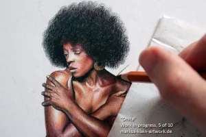 Onita WIP 5/10: Even when you've worked very carefully, you'll always find spots that can be refined even more