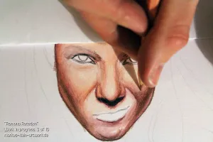 Ramona Rotstich WIP 3/10: deepening the shadows!