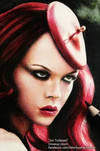 Siri Tollerød closeup zoom