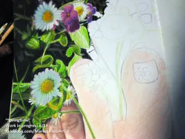 Springtime Feet WIP 6 / 16: More sections...