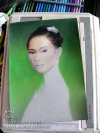 Zhang Ziyi WIP 10/15: Eyes half done