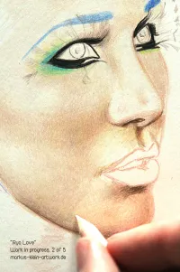 Ryo Wip 02: The skin shading layers are beginning to take shape