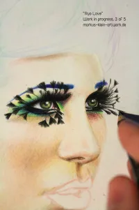 Ryo Wip 03: Working on her eyes