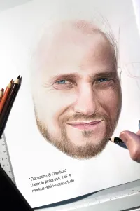 Natascha & Markus 1/9: Pretty Far Advanced With My "selfie" WIP 1/