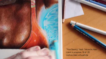 Pool Beauty Natascha WIP 19/20: The rest of the waves.