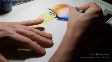 Natascha's Play Of Colors WIP 9/24: Refining the gradients