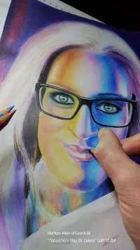 Natascha's Play Of Colors WIP 17/24: Deepening the lips textures