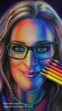 Natascha's Play Of Colors WIP 23/24: Some of the colors used for the finish