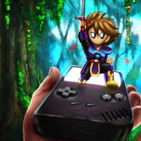 LMan - RETURN issue 41 cover: Mystic Quest